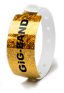 GiG-BAND® ホログラム ゴールド