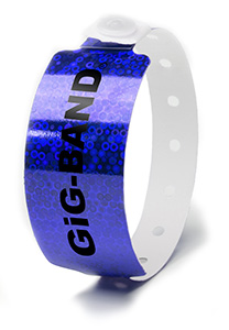 GiG-BAND® ホログラム ブルー